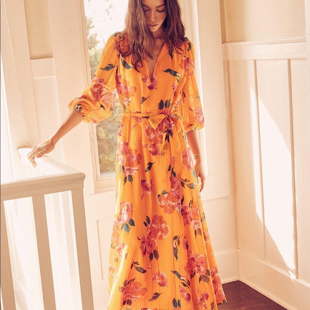 Stunning Joie silk floral dress